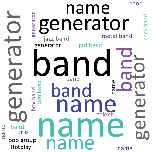 Band Name Generator
